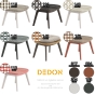 DEDON MBRACE Hocker Aluminium