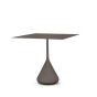 DEDON Satellite Esstisch 78cm in black pepper - Ausstellungsstück