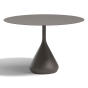DEDON Satellite Esstisch ∅115cm in black pepper