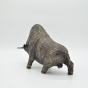 Bronzeskulptur "Bison" von hinten