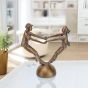 Edition Strassacker Bronzeskulptur "Zusammenhalt" - limitiert