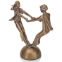 Edition Strassacker Bronzeskulptur "Zusammenhalt" - limitiert