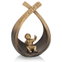 Edition Strassacker Bronzeskulptur "Geburt (1 Kind)" - limitiert