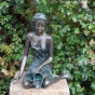 Rottenecker bronzeskulptur Mädchen