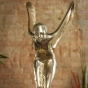 Emily Spirit of Ecstasy mit silbernen patina
