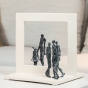 Bronzefiguren Family von Linde Ergo