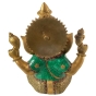 Sitzender Ganesha aus Messing - 30cm