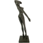 Bronzeskulptur "Wavering" von Patricia Peeters