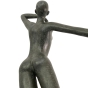 Bronzeskulptur "Wavering" von Patricia Peeters