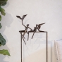 Bronzeskulptur "Love Birds" von Guy Buseyne Nahaufnahme