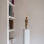 Bronzeskulptur "Thoughts 1 - The Question" von Raffaella Benetti