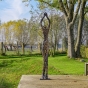 Bronzeskulptur "Cloud Catching" von Ann Vrielinck