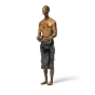 Bronzeskulptur "Nuotatore 1" von Raffaella Benetti