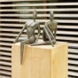 Bronzeskulpturen "Elle & Lui" von Guy Buseyne