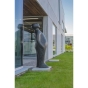 Skulptur "The Visitor 180 - Bronze" von Guido Deleu