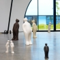 Skulptur "The Visitor" von Guido Deleu