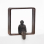 Bronzeskulptur "The Window 8" von Erli Fantini