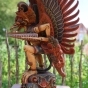Holzskulptur "Garuda" - Einzelstück