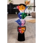 Skulptur "Formanos - Vier Gesichter" aus Glas