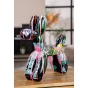 Skulptur "Ballonhund - Pallone", schwarz, klein aus Kunstharz