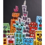 Goebel Skulptur "Summer in the City" von James Rizzi - limitiert auf 999 Stück