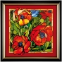 Goebel Wandbild "Orientalische Mohnblume" von Louis Comfort Tiffany