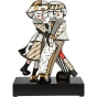 Goebel Skulptur "Golden Cheek to Cheek" von Romero Britto