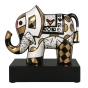 Goebel Skulptur "Golden Great India 2" von Romero Britto