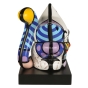 Goebel Skulptur "Blue Cat" von Romero Britto