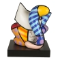 Goebel Skulptur "Blue Cat" von Romero Britto