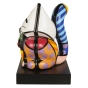 Goebel Skulptur "Blue Cat" von Romero Britto