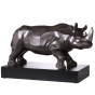 Goebel Skulptur "Anthrazit-Platin Nashorn"