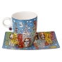Goebel Künstlertasse "Summer in the City" von James Rizzi