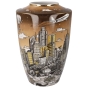Goebel Vase "Travelling the World" von Charles Fazzino