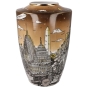 Goebel Vase "Travelling the World" von Charles Fazzino