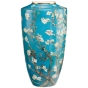 Goebel Vase "Mandelbaum Blau", klein, von Vincent van Gogh