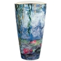 Goebel Vase "Seerosen mit Weide", klein, von Claude Monet