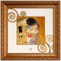 Goebel Wandbild "Der Kuss", klein, von Gustav Klimt - limitiert
