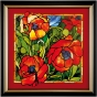 Goebel Wandbild "Orientalische Mohnblume" von Louis Comfort Tiffany