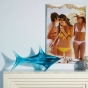 Jonathan Adler Skulptur "Giant Acrylic Shark"