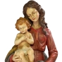 Holzfigur "Madonna mit Jesuskind" von Karl Nocker