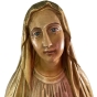 Holzskulptur "Betende Madonna"