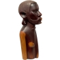 Holzskulptur "Afrikanischer Schamane"