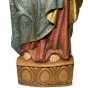 Holzskulptur "Madonna mit Jesuskind"