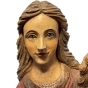 Holzskulptur "Madonna mit Jesuskind"