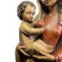 Holzskulptur "Madonna mit Jesuskind im Arm"