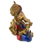 Sitzender Ganesha aus Messing - Einzelstück - 42cm