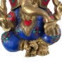 Sitzender Ganesha aus Messing - Einzelstück - 42cm