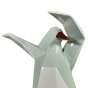 Bosa Skulptur "Dab Pinguin" von Vittorio Gennari, Glänzend Zweifarbig mit Edelmetall