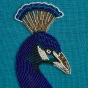 Jonathan Adler Wandbild "Peacock Beaded Art"